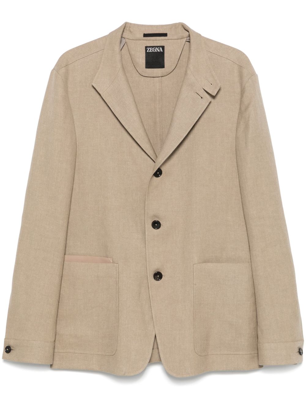 Zegna single-breasted jacket - Neutrals