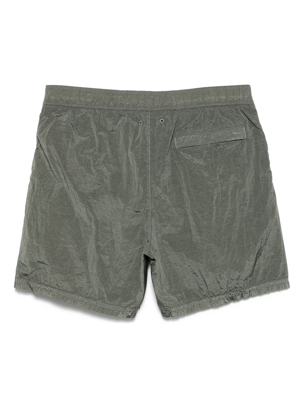 Stone Island Compass-motif swim shorts - Green