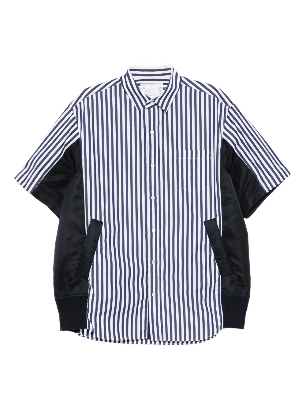 Sacai Gestreept overhemd Blauw