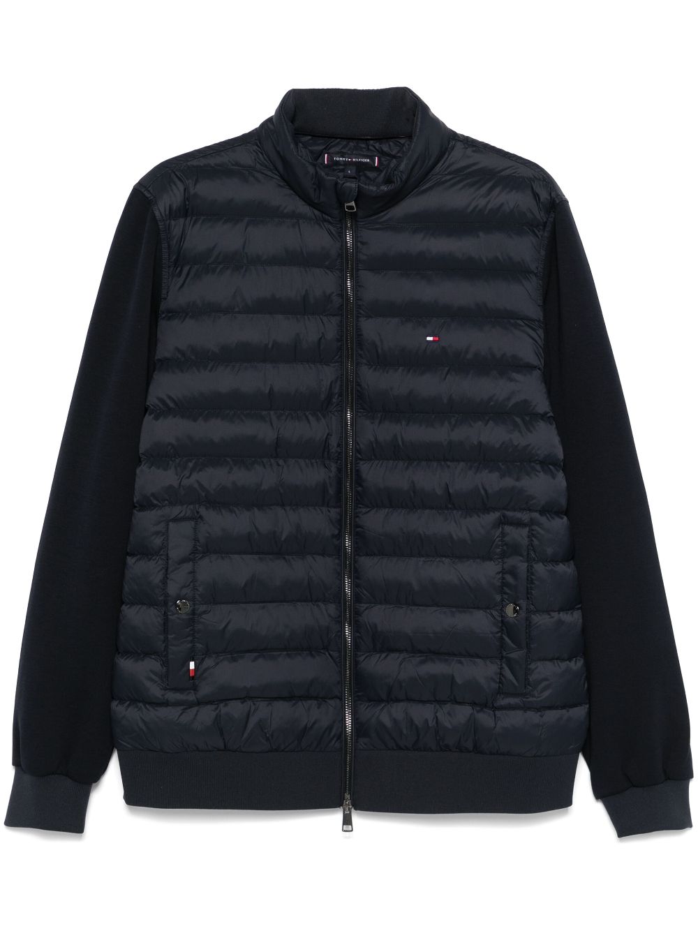 Tommy Hilfiger stand-up-collar quilted jacket - Blue