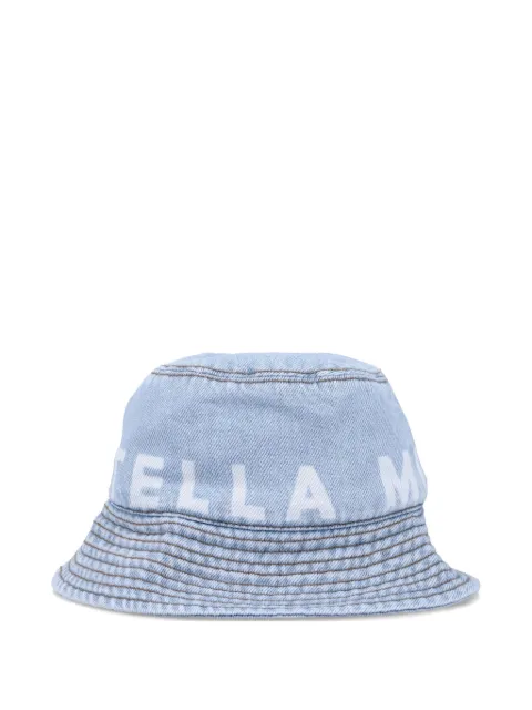 Stella McCartney Kids Chapéu bucket com cordão de ajuste