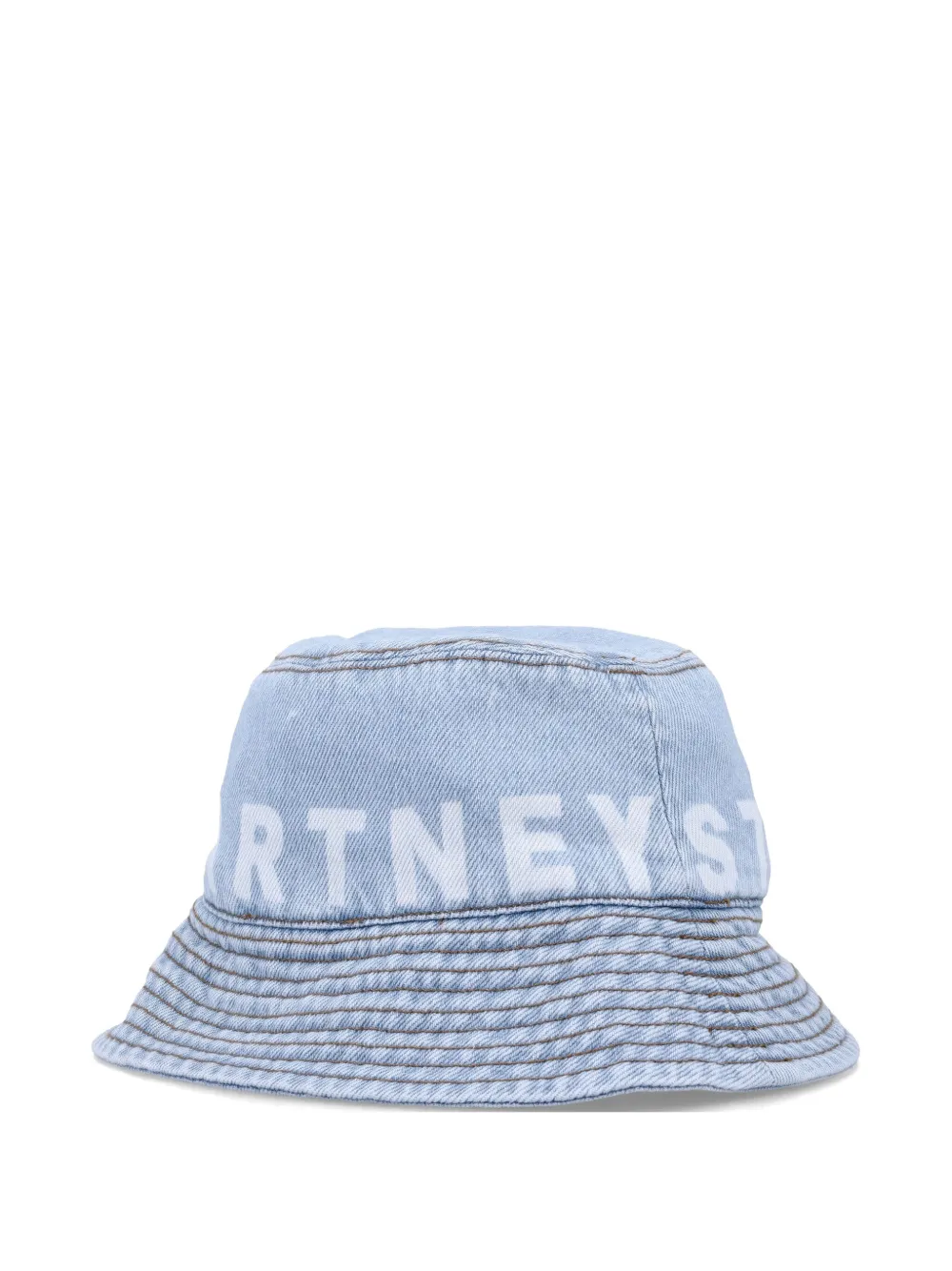 Stella McCartney Kids Vissershoed met logoprint Blauw