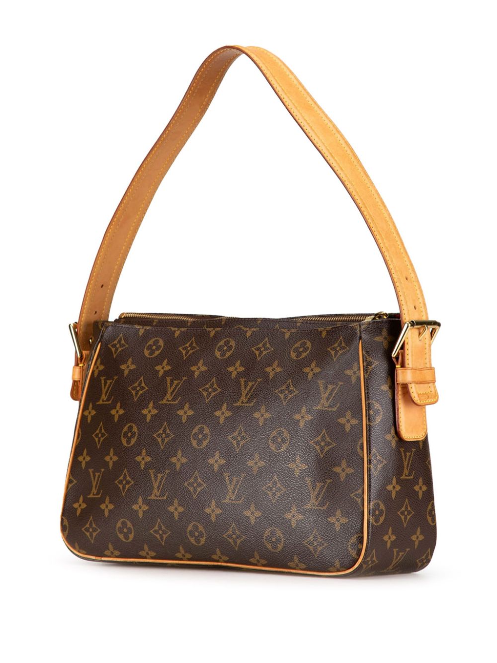 Pre-owned Louis Vuitton Monogram Viva Cite Gm 单肩包（2004年典藏款） In Brown