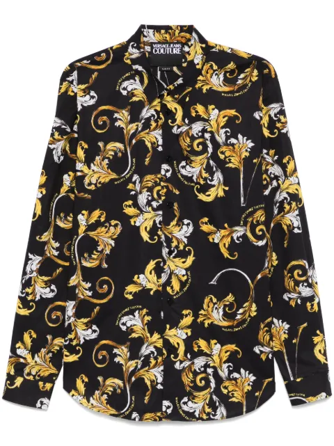 Versace Jeans Couture camisa con estampado Barocco