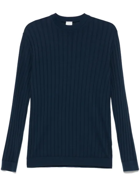 Eleventy ribbed-knit T-shirt