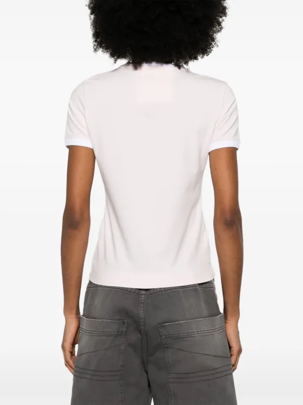 Givenchy logo-print T-shirt | Pink | FARFETCH