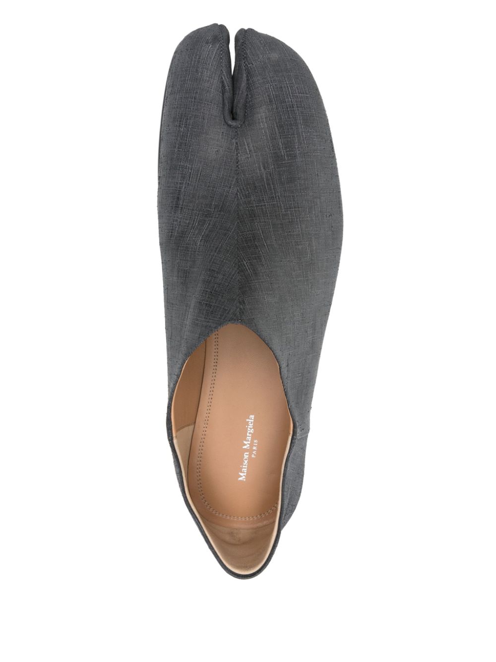 Maison Margiela leather loafers Grey