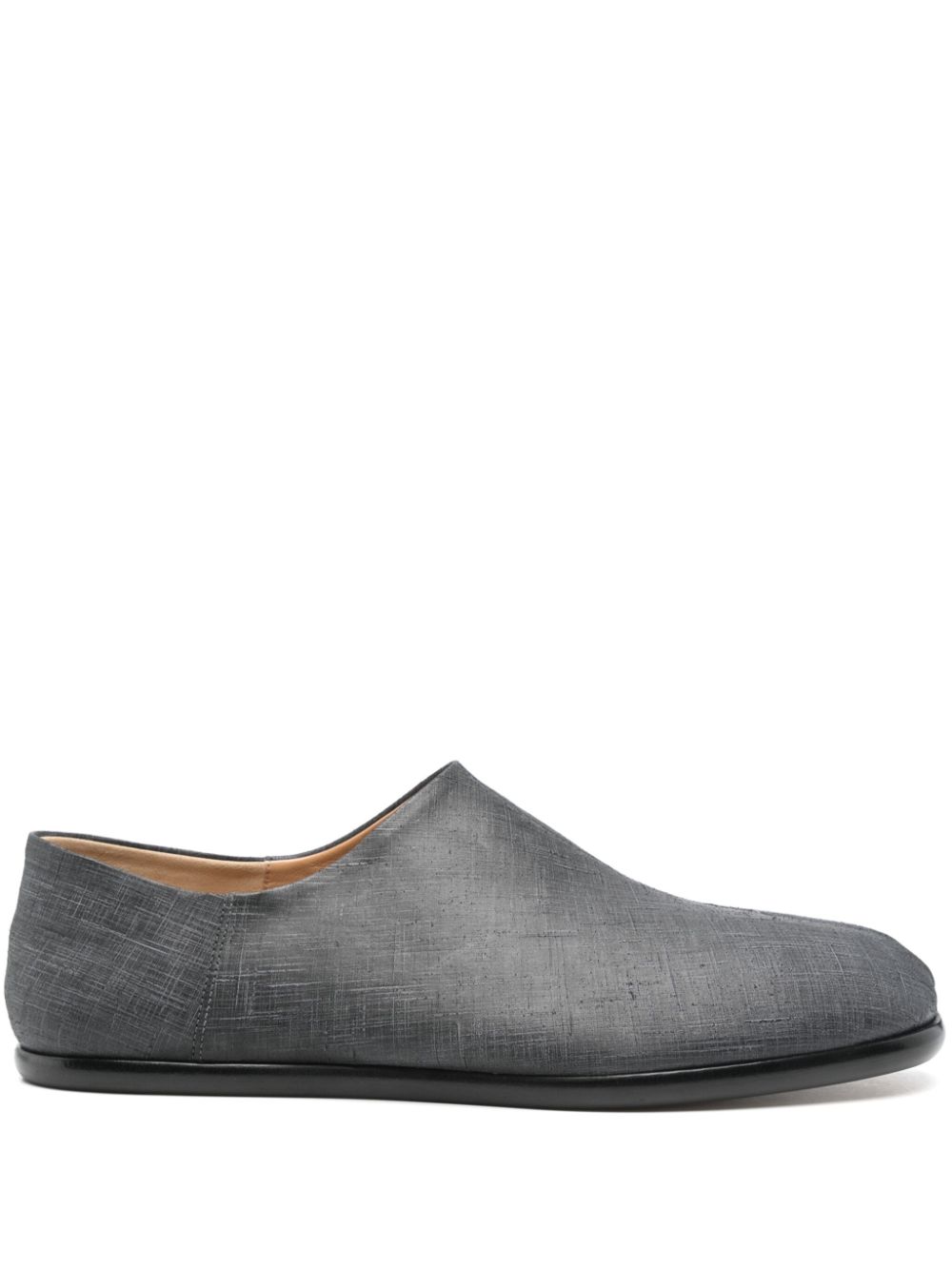 Maison Margiela leather loafers - Grey