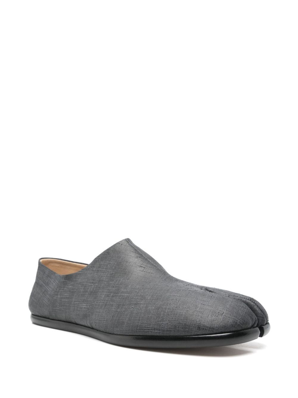 Maison Margiela leather loafers - Grey