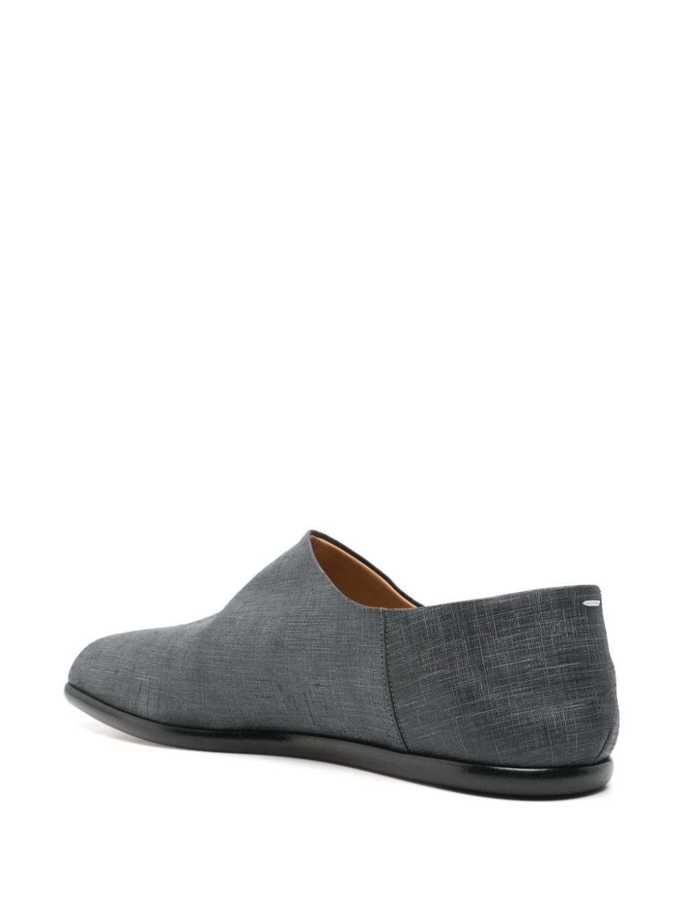 Maison Margiela leather loafers Grey