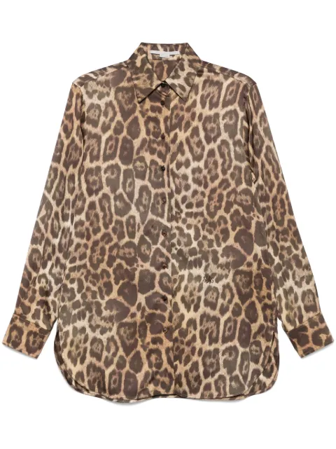 Stella McCartney leopard-print shirt