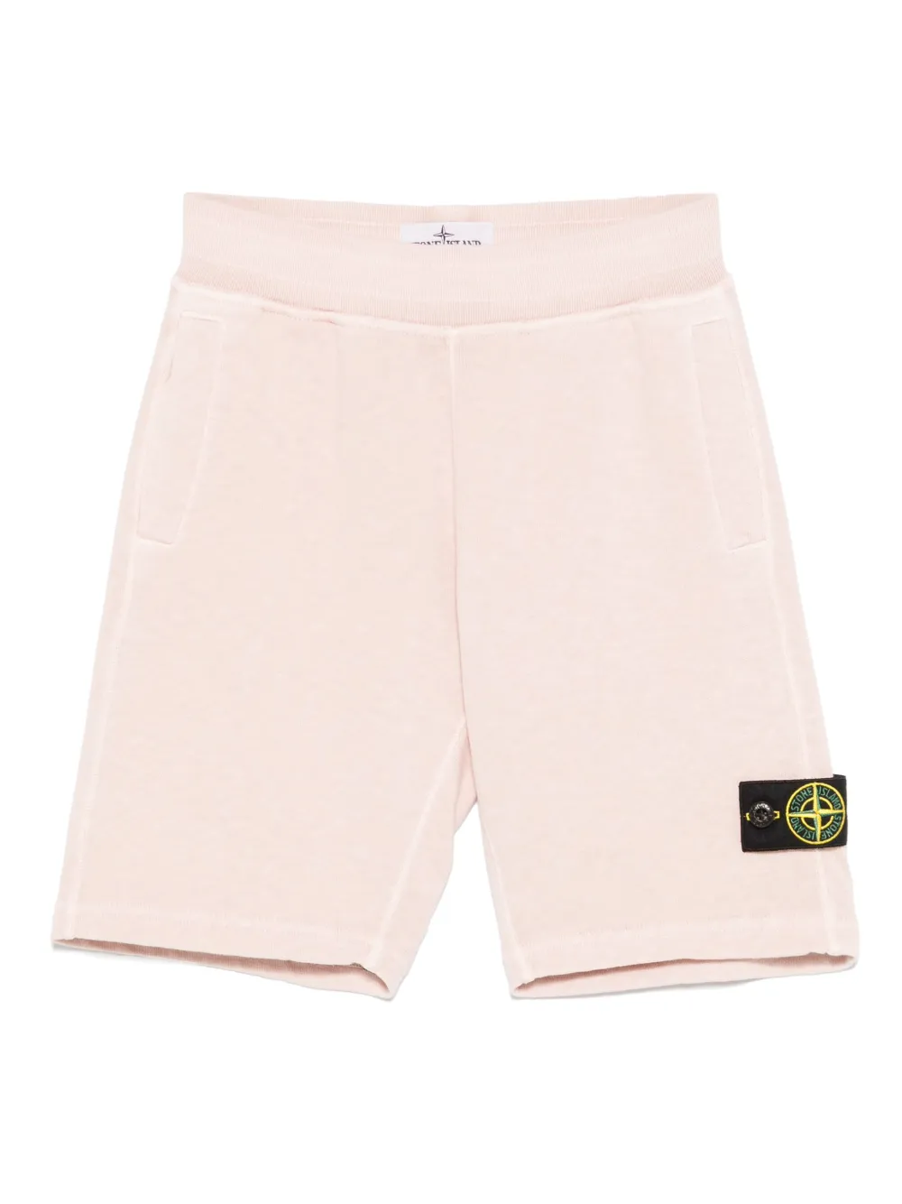 Stone Island Junior Trainingsshorts met Compass-logopatch Roze