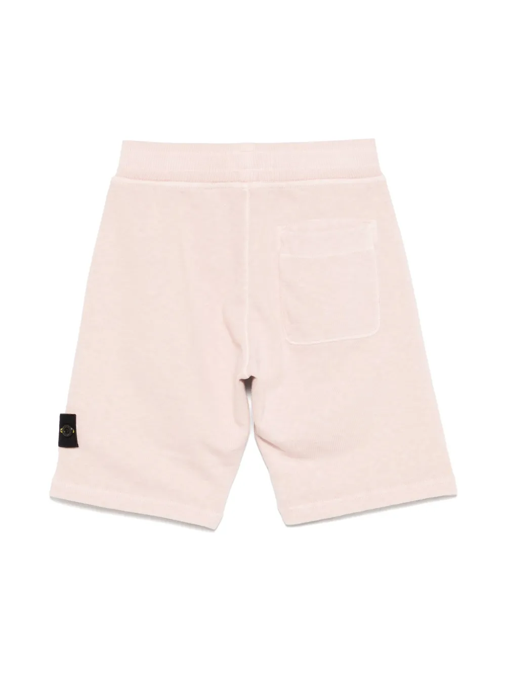 Stone Island Junior Trainingsshorts met Compass-logopatch - Roze