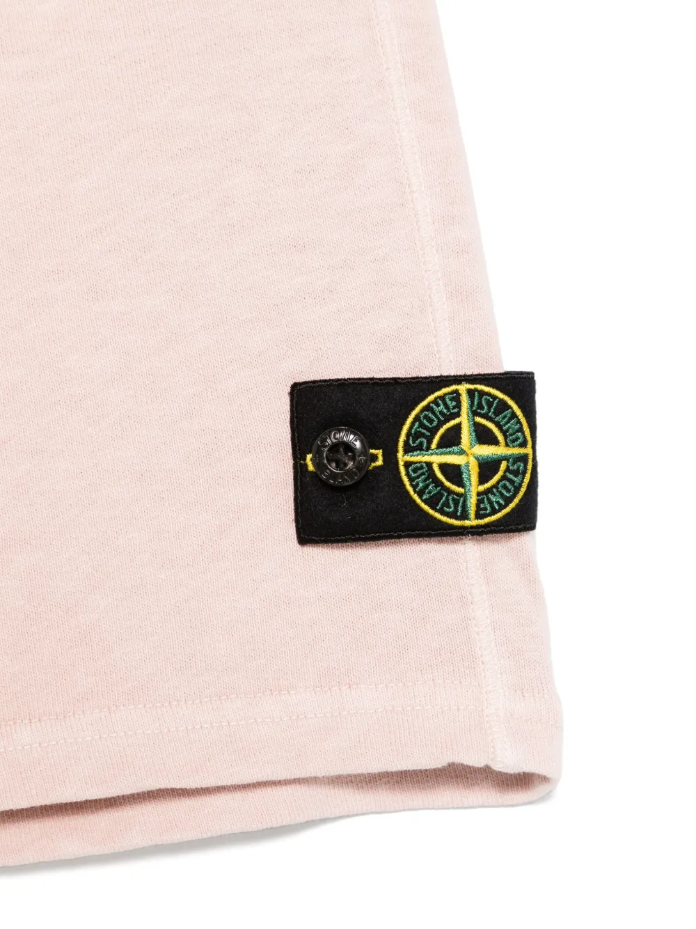 Stone Island Junior Trainingsshorts met Compass-logopatch Roze