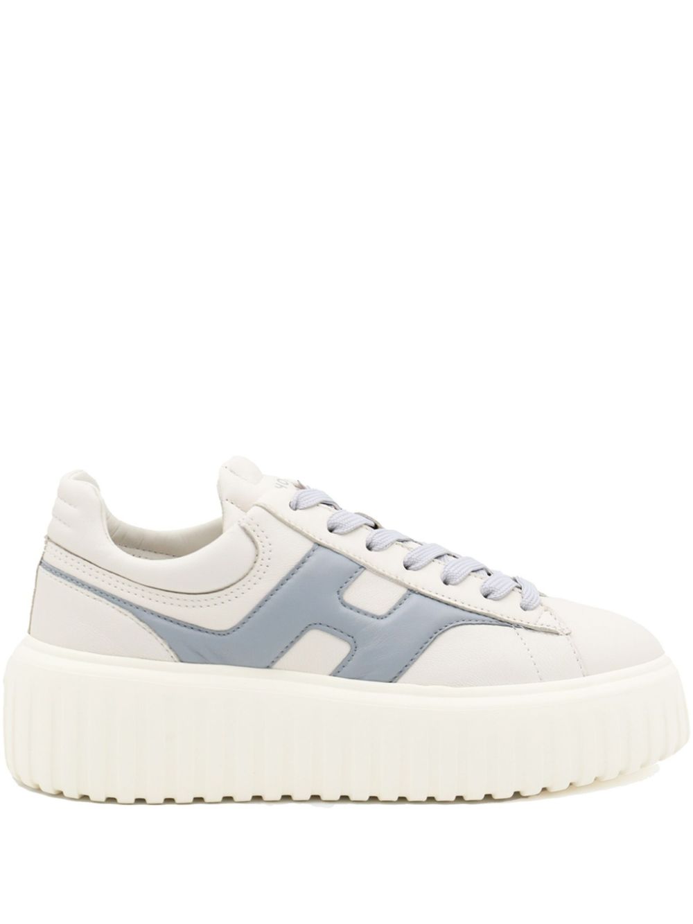 Hogan H-Stripes plataform sneakers Neutrals