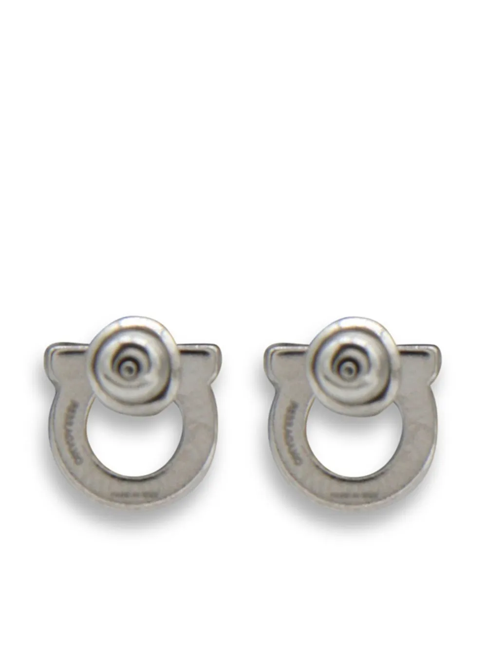 Ferragamo Gancini oorbellen - Zilver