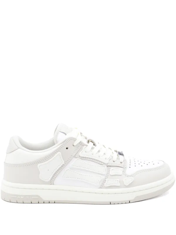 AMIRI ロゴ Skel ハイトップ レザー スニーカー ホワイト AMIRI Skel Top スニーカー | ホワイト | FARFETCH JP