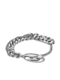 Diesel stailess-steel chain bracelet - Silver