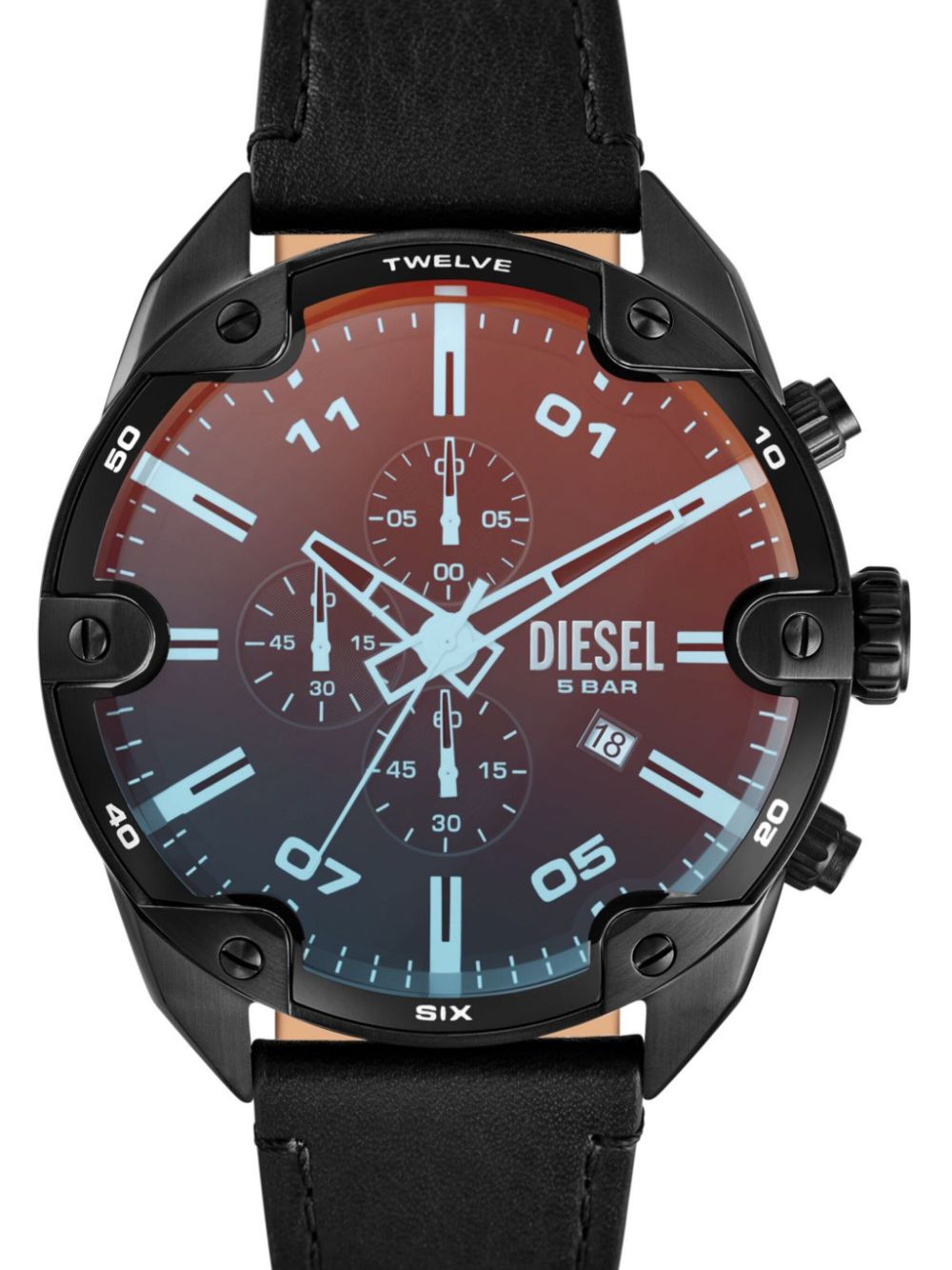 Diesel Spiked 49mm - Rood