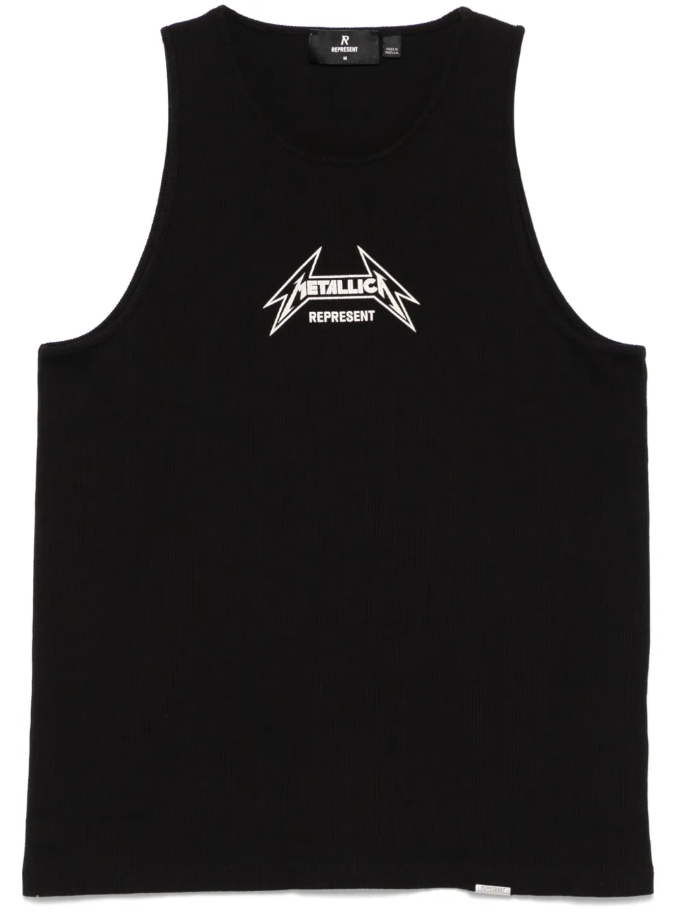 Represent X 메탈리카 40주년 탱크 탑 | 블랙 | Image 1