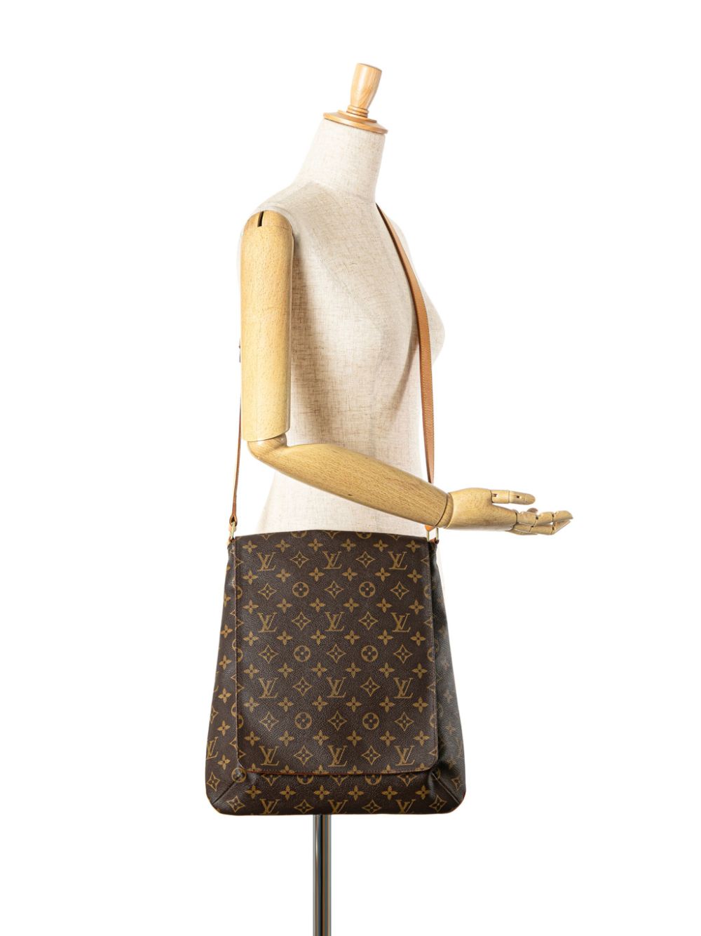 Louis Vuitton Pre-Owned 1999 Monogram Musette Salsa GM crossbodytas - Bruin