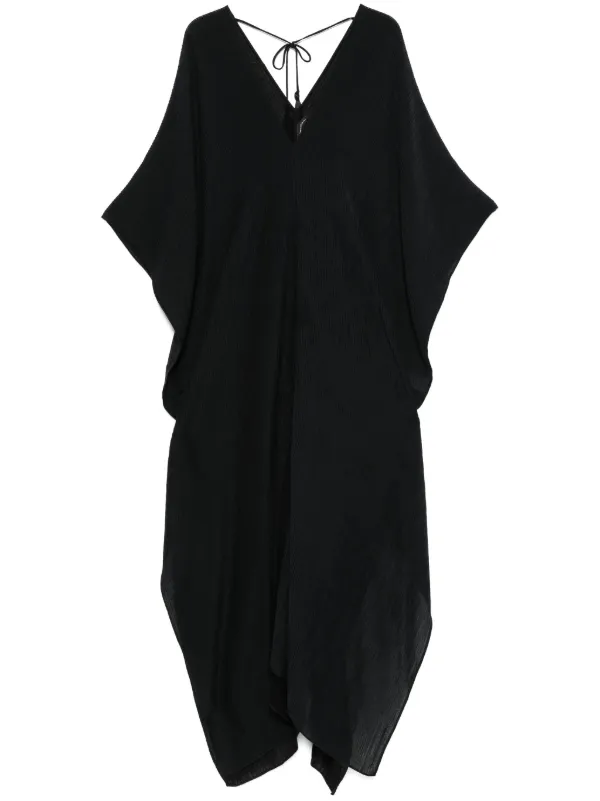 Taller Marmo Tassel-detail Kaftan in Black