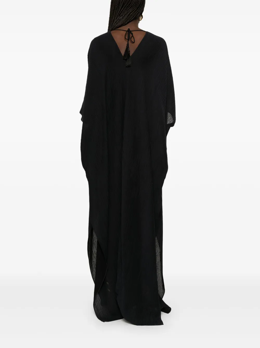 Taller Marmo Tuniek met kwastje Zwart