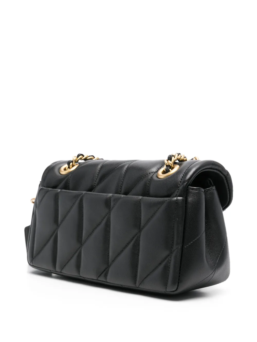 Coach Tabby 26 Nappa Leather Shoulder Bag In Black