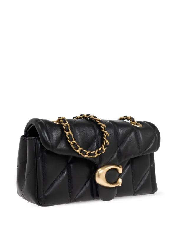 ◆COACH 最新作◆Tabby ショルダーバッグ 20/Black◆ Coach Black Tabby Shoulder Bag 20 With Quilting