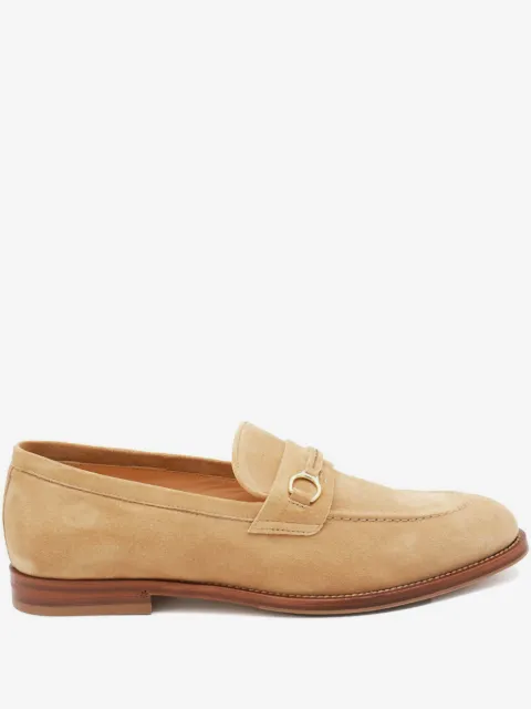 Brunello Cucinelli mocassins en daim