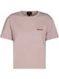 A.P.C. logo-print T-shirt - Pink