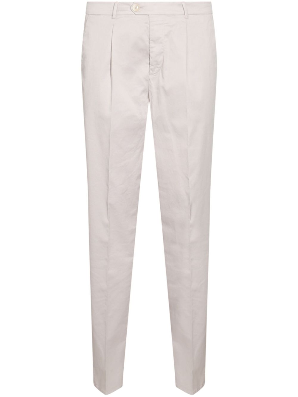 Brunello Cucinelli creased tailored trousers - Neutrals