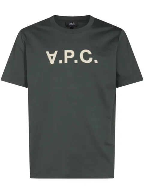 A.P.C. logo-print T-shirt