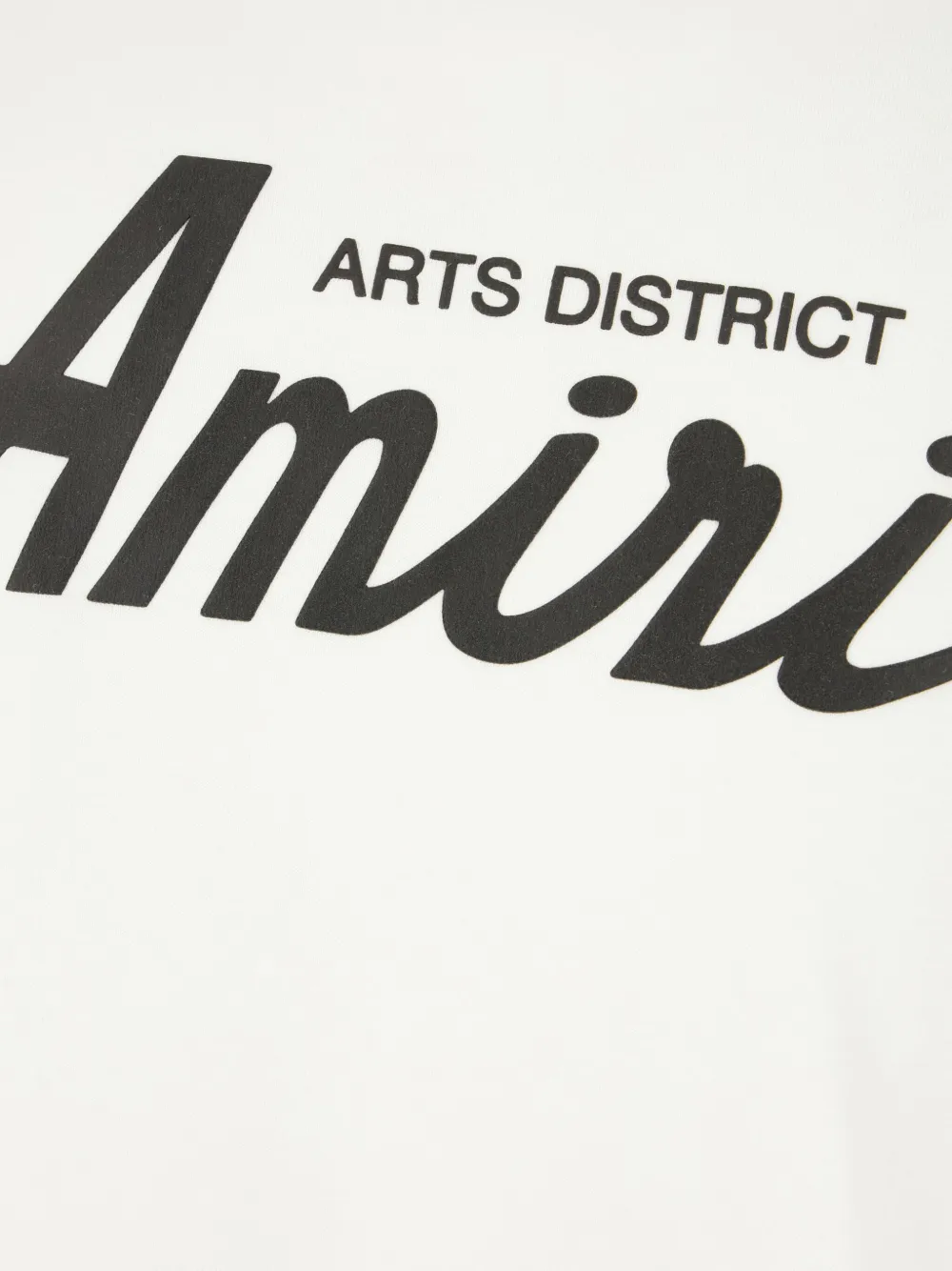 AMIRI T-shirt met logoprint Wit