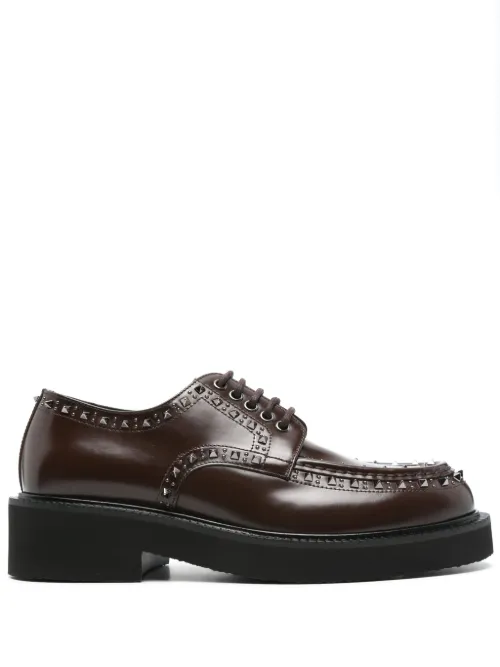 Derbies à ornements Rockstud - Valentino Garavani - Modalova