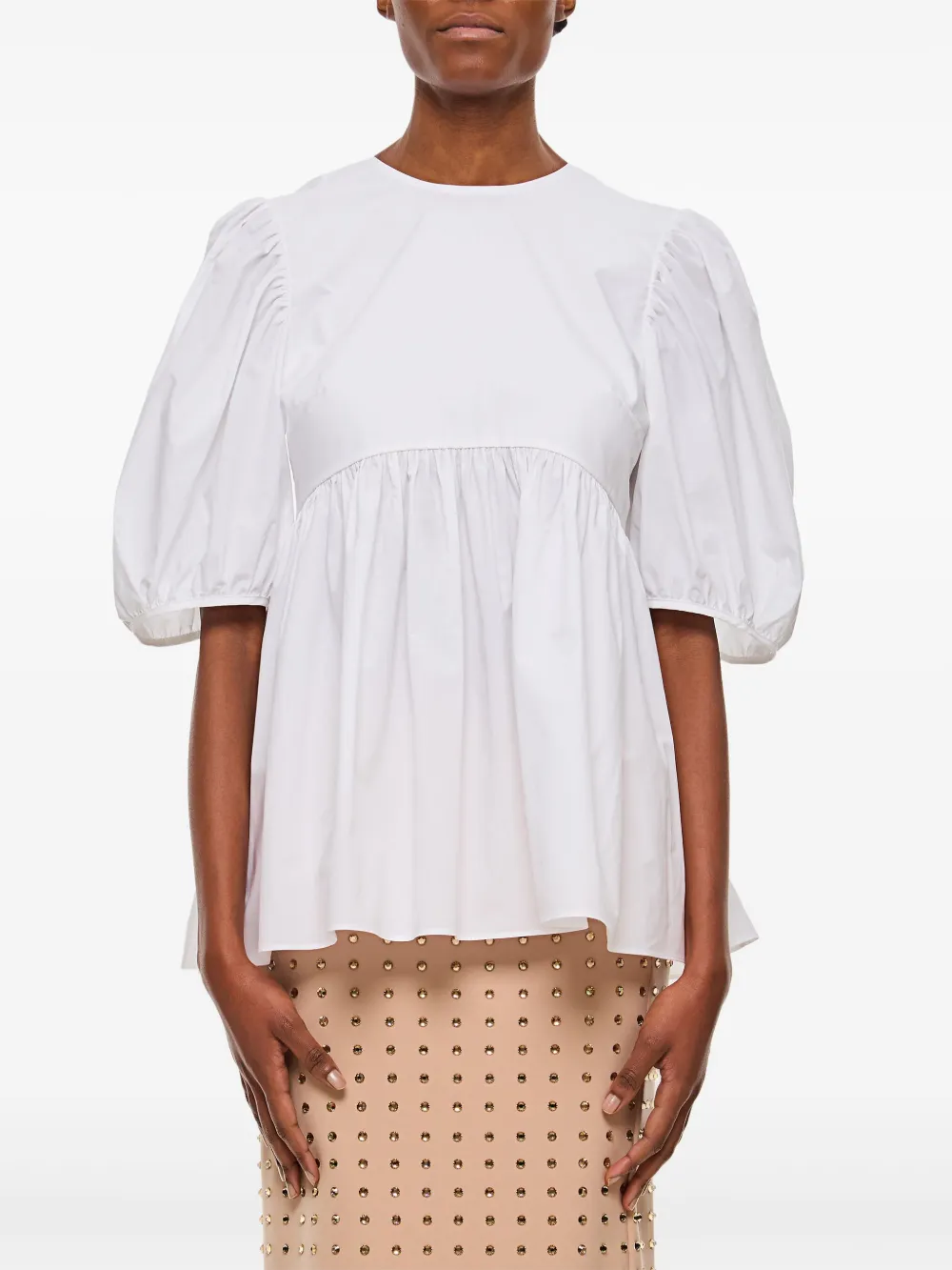 Cecilie Bahnsen Anisha katoenen blouse Wit