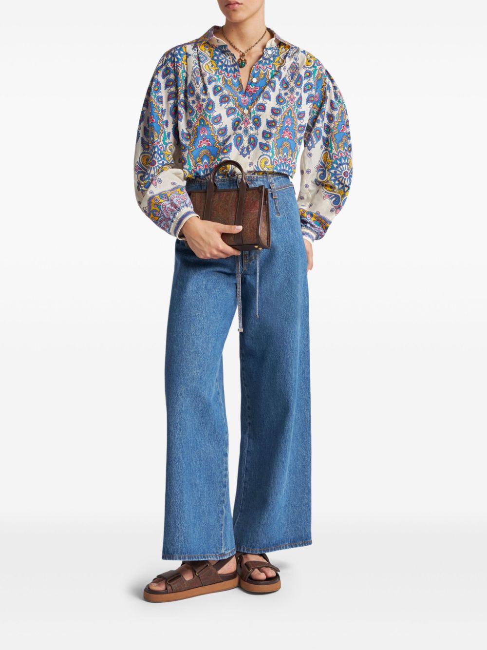 ETRO flared jeans - Blauw