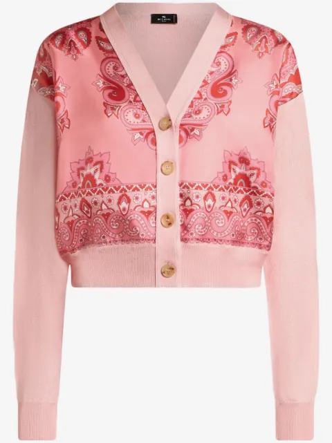 ETRO Cardigan con stampa