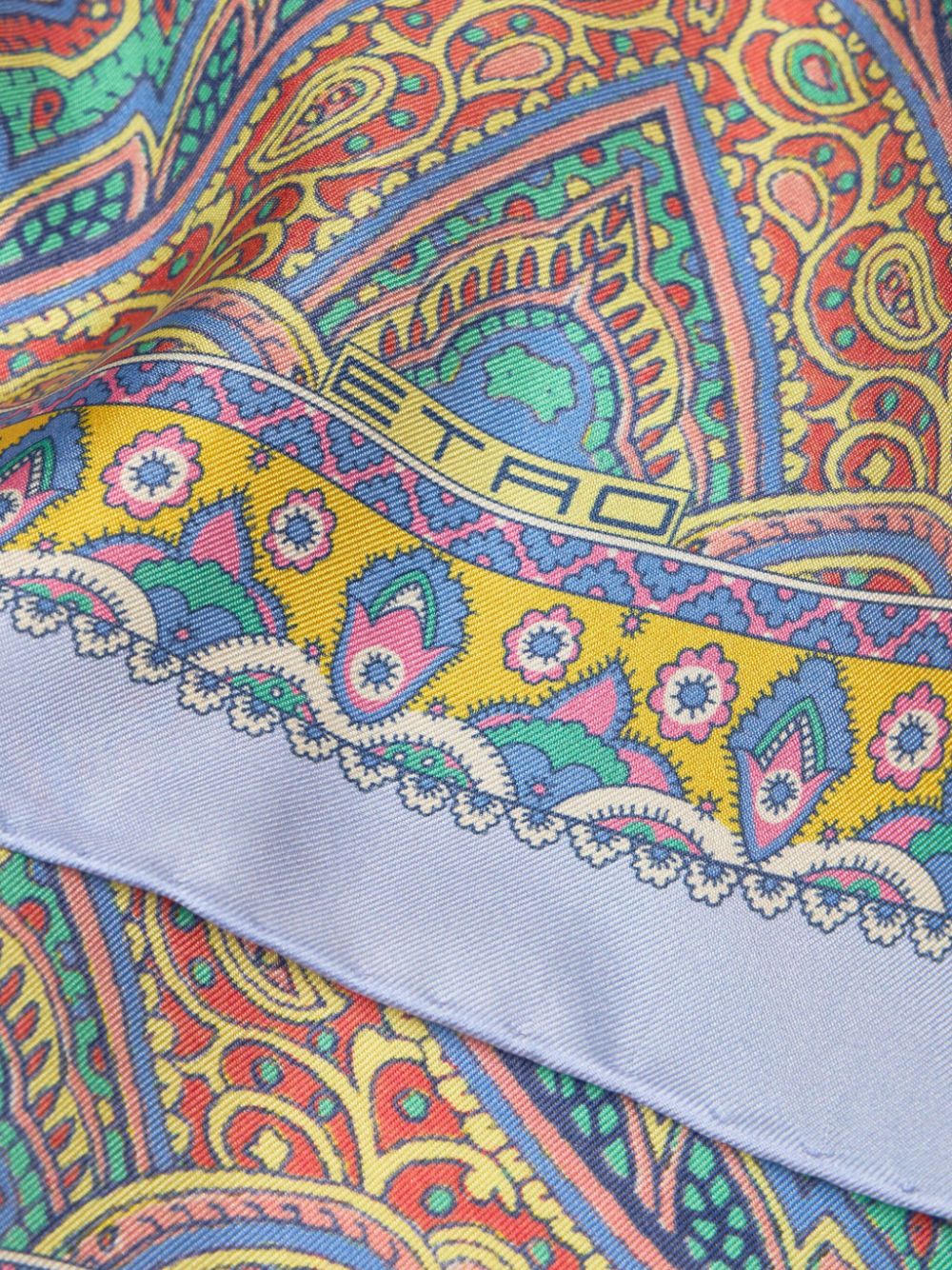 ETRO Blouse met paisley-print - Groen