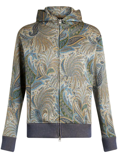 ETRO paisley-print hoodie