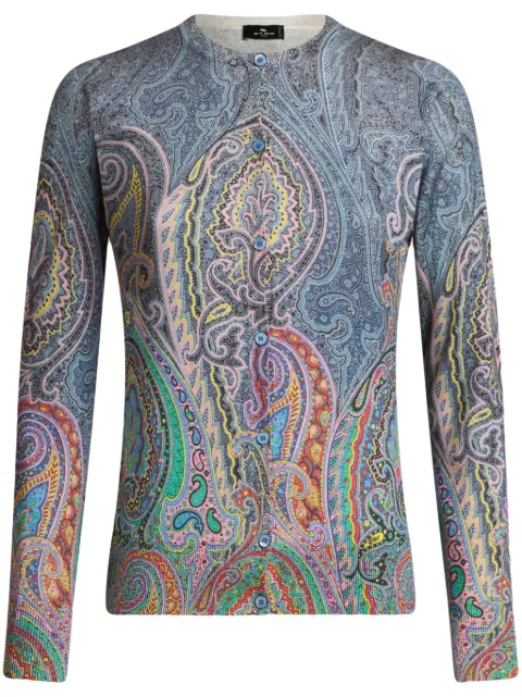ETRO كارديغان بطبعة بيزلي