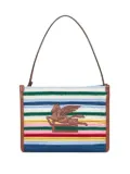 ETRO striped clutch bag - Blue