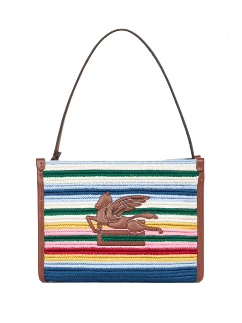 ETRO striped clutch bag