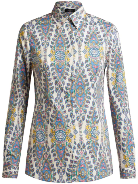 ETRO paisley-print shirt