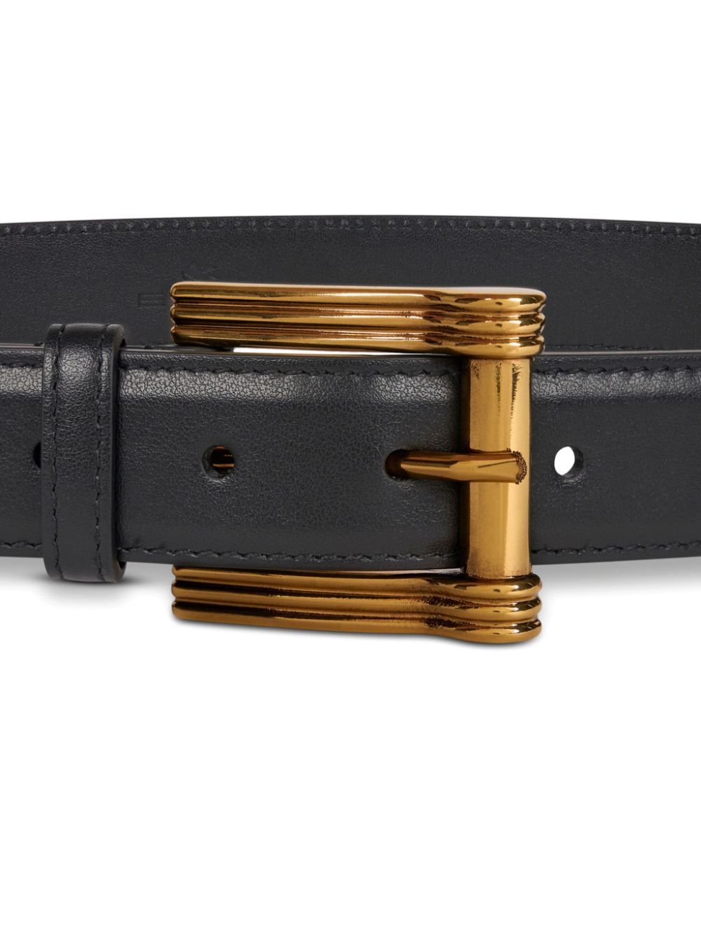 ETRO leather belt - Zwart