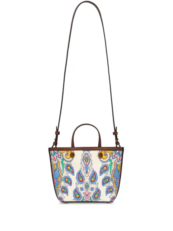 ETOR エトロ　ハンドバッグ　ショルダーバッグ ETRO Essential ショルダーバッグ ミニ | ホワイト | FARFETCH JP