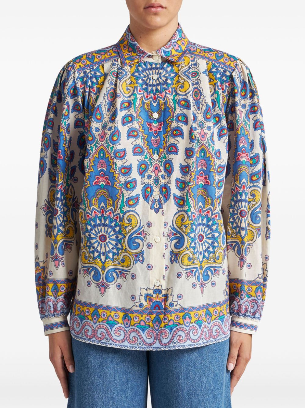 ETRO paisley-print shirt - Wit