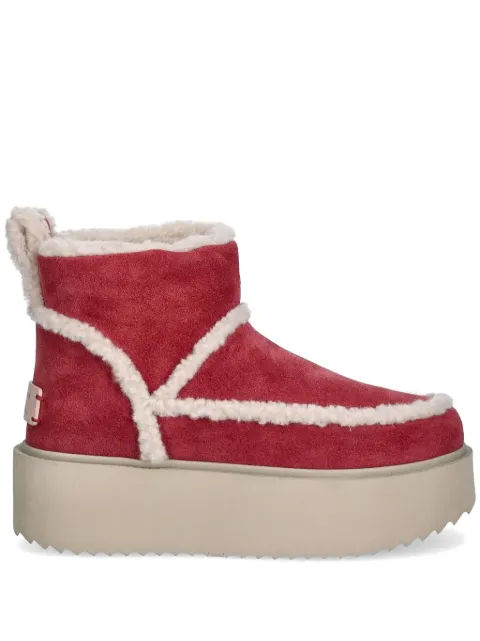 Inuikii x Coccinelle classic low shearling boots 