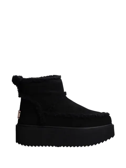 Inuikii x Coccinelle bottines en peau lainée