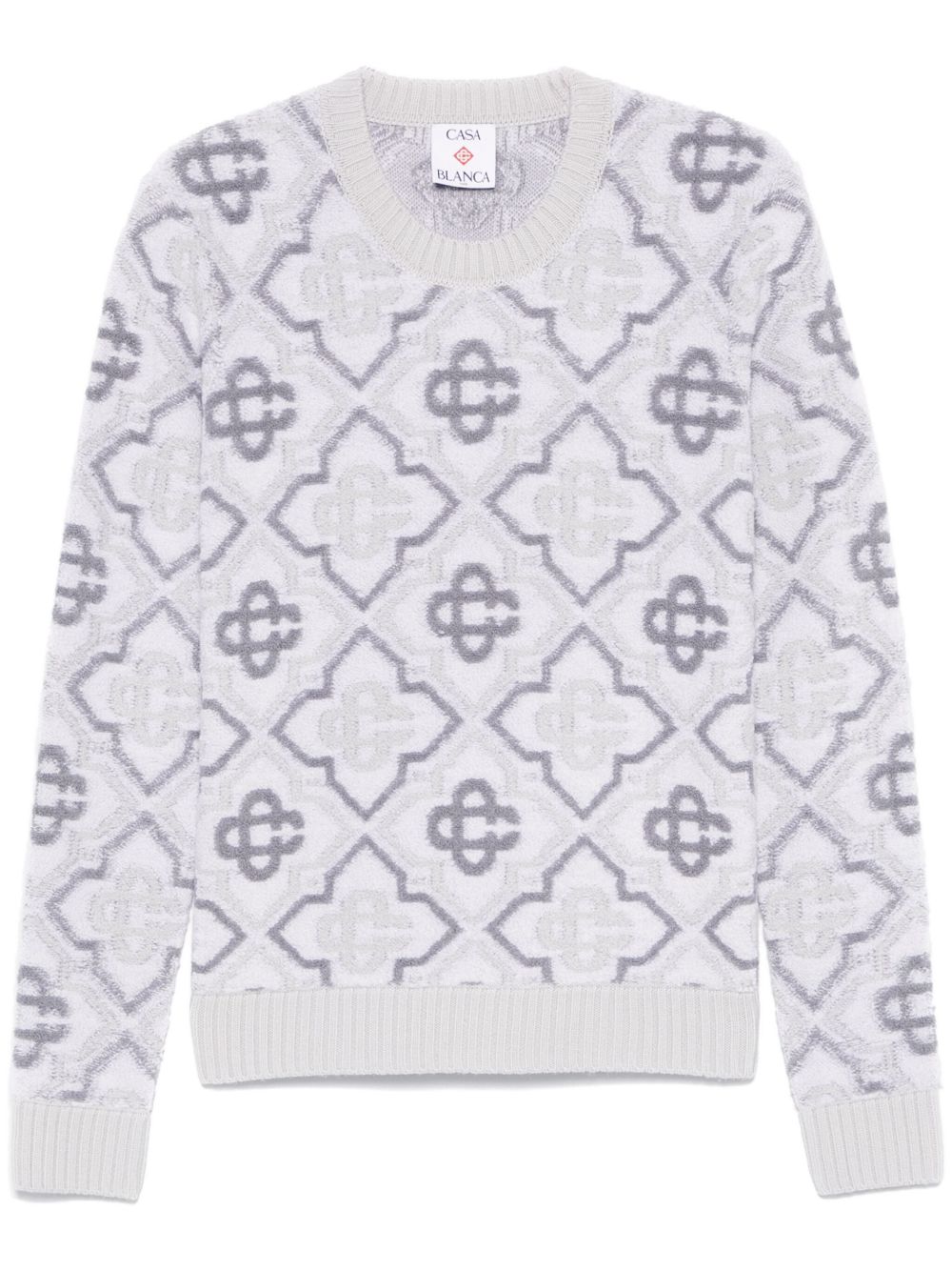 Casablanca Monogram sweater - Grey